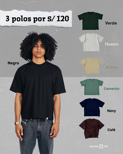 Neotradicional Pack - 3 Polos Neo VBasic 2.0